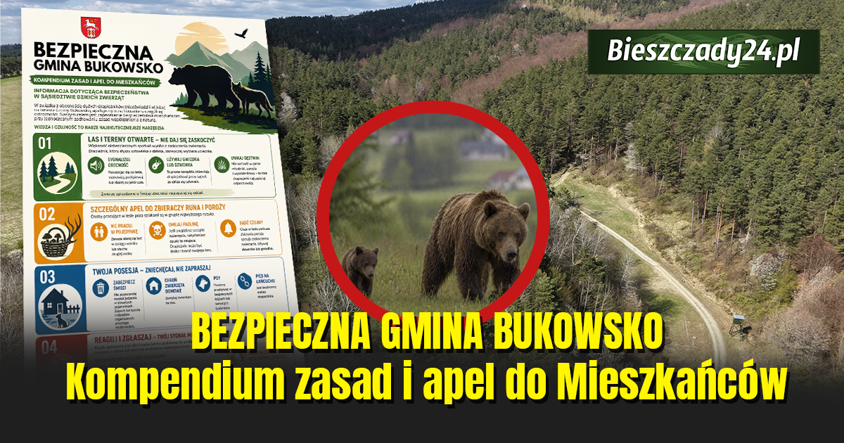BEZPIECZNA GMINA BUKOWSKO. Kompendium zasad i apel do Mieszkańców