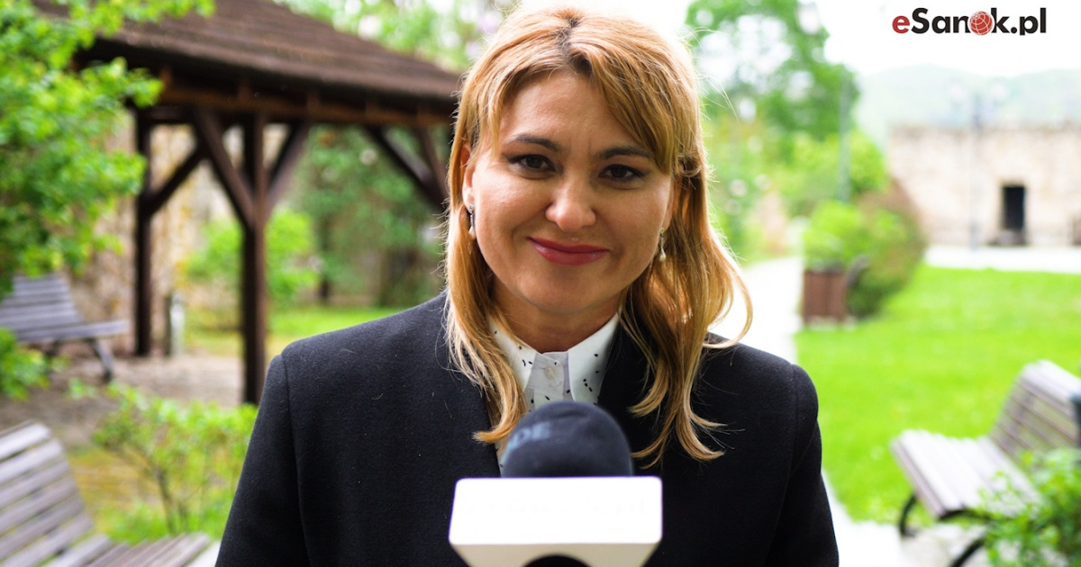 Ewa Sieradzka poparła Sławomira Miklicza. „Współpraca dla dobra Sanoka” (VIDEO)