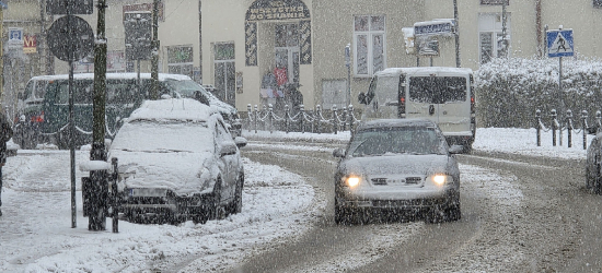 IMGW Ostrzega! Intensywny śnieg! 1 stopień dla powiatu sanockiego!