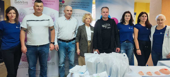 Policyjna Biała Sobota w SP ZOZ Sanok