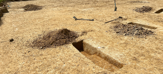 Archeolodzy zatrzymali budowę drogi Szklary–Dynów. Znaleziono ślady osady z okresu rzymskiego! [ZDJĘCIA]