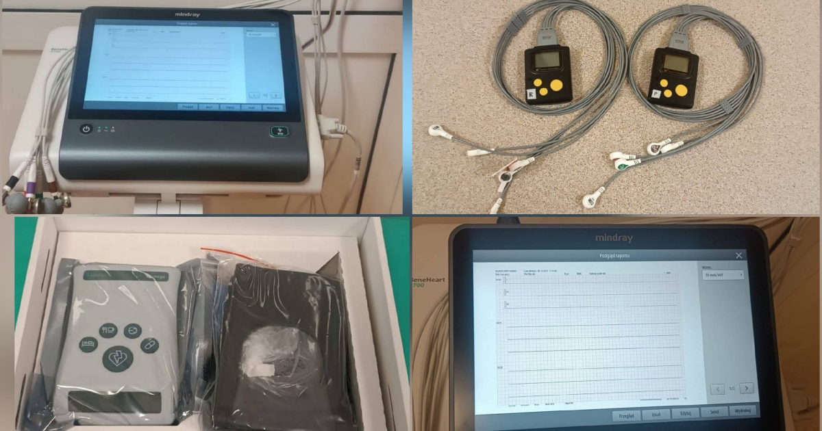 Nowy sprzęt medyczny w SPZOZ w Sanoku dzięki wsparciu Miasta i Gminy Zagórz