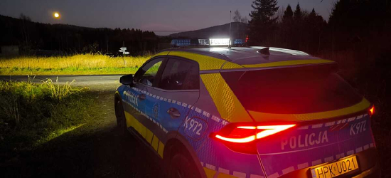 USTRZYKI DOLNE: Pijany motocyklista wiózł pasażerkę. Miał 1,5 promila!