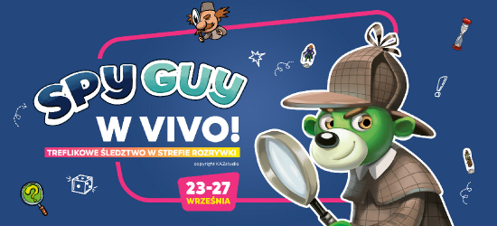 Detektywistyczna zabawa w VIVO! Krosno – rusza akcja „Spy Guy”