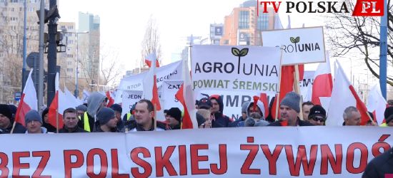 WARSZAWA: Protest AgroUnii. Czy rolnicy uratują Polskie rolnictwo?