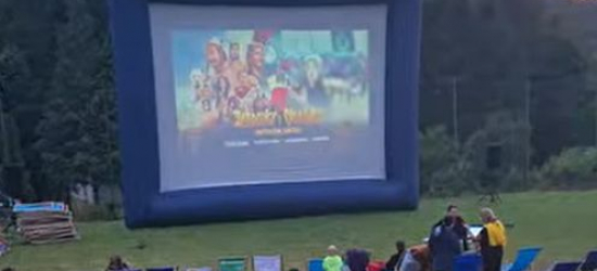 Magiczna noc kina plenerowego w Lisznej