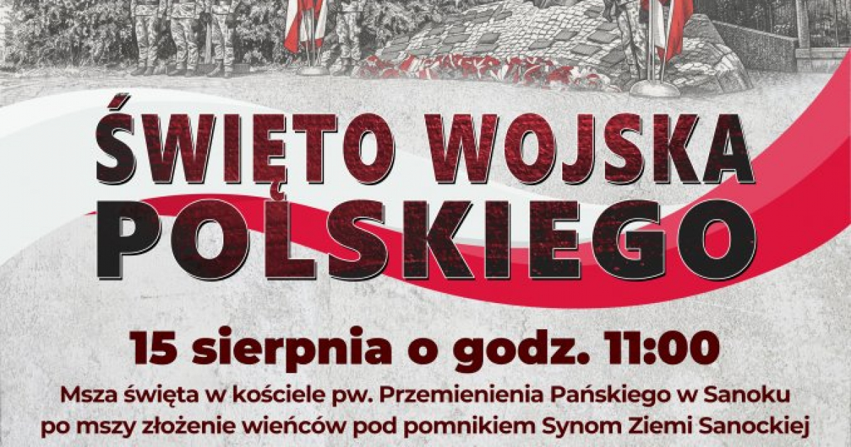 SOBOTA: Święta Wojska Polskiego w Sanoku