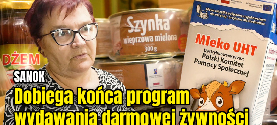 SANOK: Darmowa żywność dla mieszkańców. Ostatni raz w tym roku (VIDEO)