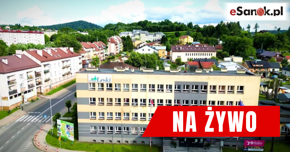 Sesja Rady Powiatu Leskiego. W programie budżet szpitala. OGLĄDAJ NA ŻYWO