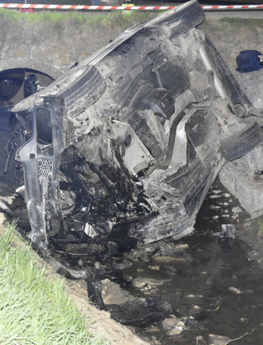 REGION: Dachowanie BMW. Pijany kierowca trafił do aresztu [ZDJĘCIA]