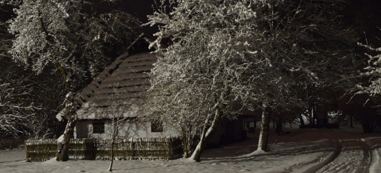 Sanocki Skansen w zimowej odsłonie (ZDJĘCIA)