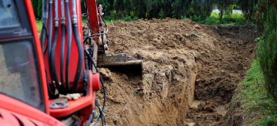 Postęp prac przy budowie kanalizacji sanitarnej w Niebieszczanach [ZDJĘCIA]