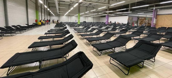 Hala w Korczowej pomieści 2 tys. uchodźców! (ZDJĘCIA)