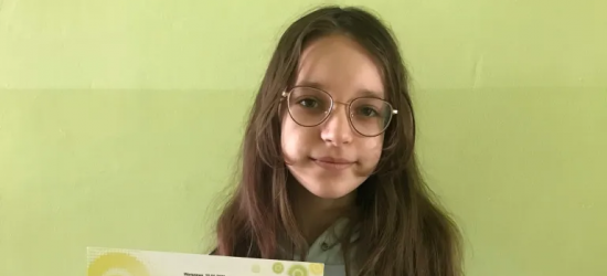 Uczennica z Niebieszczan zajęła III miejsce w ogólnopolskim konkursie! (FOTO)