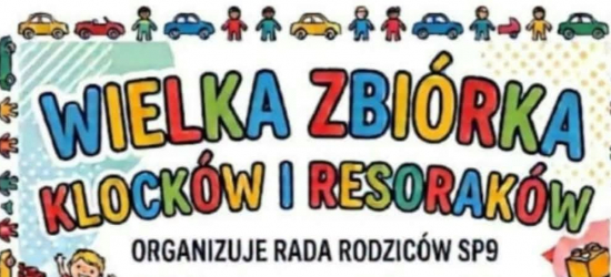 Wielka zbiórka klocków i resoraków w SP 9. Pomóż doposażyć szkolną świetlicę!