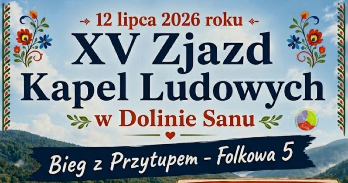 Sportowe emocje na ludowo! Nadchodzi „Bieg z Przytupem – Folkowa 5”
