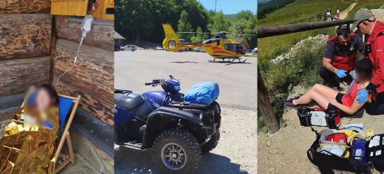 BIESZCZADY. Intensywny pierwszy tydzień wakacji dla ratowników GOPR