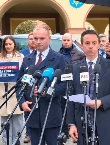 MARSZAŁEK BOSAK w SANOKU: Patologia w systemie zdrowia w którym niewielka grupa czerpie korzyści (ZDJĘCIA, VIDEO)