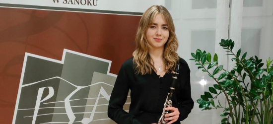 Podium we Francji dla sanockiej klarnecistki