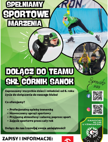 Sport od najmłodszych lat. SKŁ „Górnik” Sanok otwiera nabór dla dzieci i młodzieży