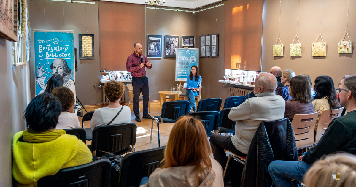 SANOK: Bestsellerowy projekt w Bibliotece [ZDJĘCIA]