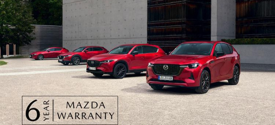 Mazda udziela sześcioletniej gwarancji na nowy samochód w całej Europie