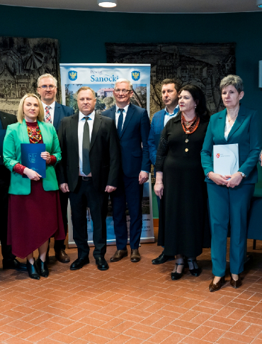 Powiaty sanocki i brzozowski nawiązują współpracę transgraniczną [ZDJĘCIA]