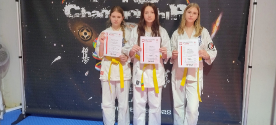 Klub Karate Kyokushin BYAKKO z reprezentantkami Polski na Mistrzostwa Świata WKB