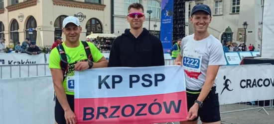 Sukces strażaków-biegaczy w Krakowie