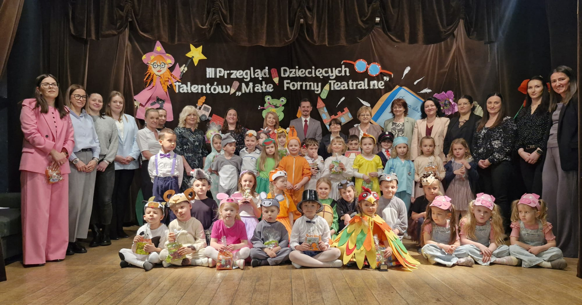 SANOK: Scena należała do najmłodszych! Wyjątkowy przegląd „Małych Form Teatralnych”