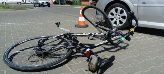 SANOK: Potrącenie rowerzysty. Kierowca jednośladu w szpitalu (FOTO)