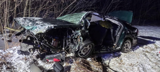 PODKARPACIE. Tragiczny wypadek w Równem. Kierowca zginął na miejscu