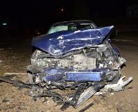 REGION: Pijany 22-letni kierowca sprawcą wypadku. Ucierpiały trzy osoby (ZDJĘCIA)
