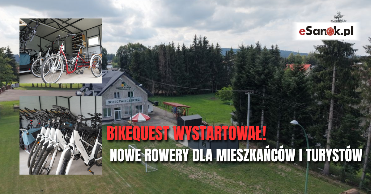 Wypożyczalnia rowerów BikeQuest już działa! Nowe rowery dla mieszkańców i turystów [VIDEO, ZDJĘCIA]