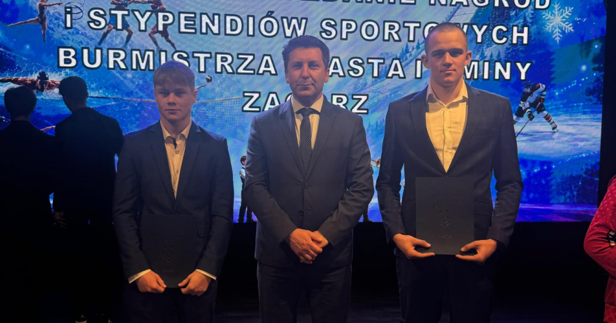 Zawodnicy Texom Samuraj Sanok nagrodzeni przez Burmistrza Zagórza [FOTO]