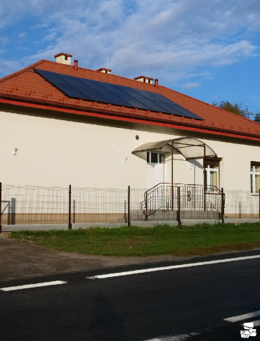 GMINA SANOK: Wiejski Dom Kultury w Bykowcach w nowej odsłonie! (ZDJĘCIA)