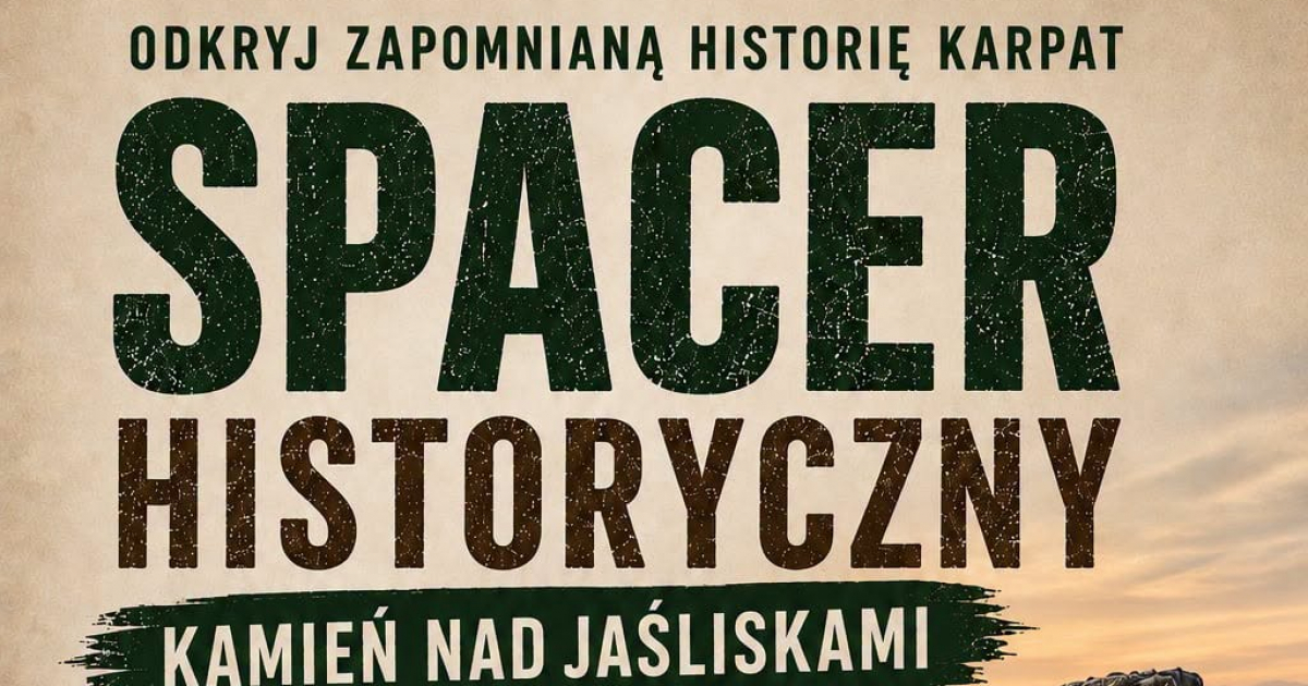 Historia ukryta w karpackich lasach. Nadleśnictwo Rymanów zaprasza na spacer