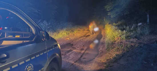 Nocna akcja policji w Bieszczadach. Zagubieni turyści bezpiecznie odnalezieni