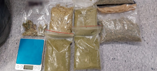 Aresztowany za posiadanie blisko 3,5 kg narkotyków (FOTO)