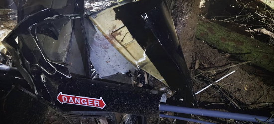 Katastrofa śmigłowca pod Rzeszowem. Są ofiary śmiertelne