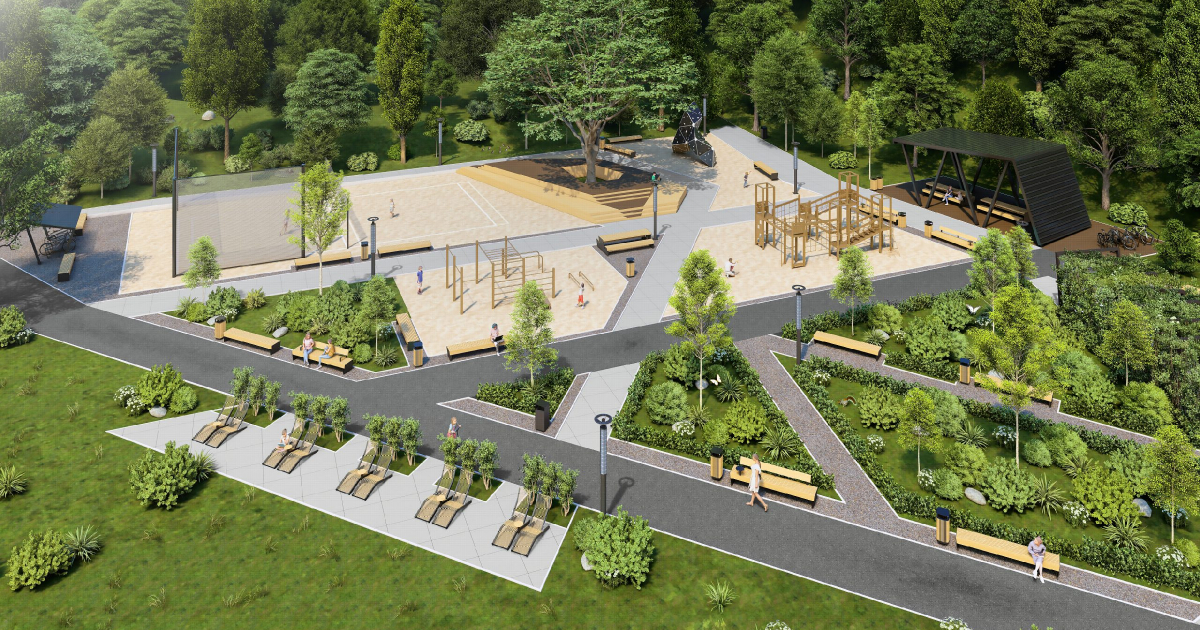 W Lesku powstaną bulwary nad Sanem, Pumptrack i Zielone Serce Regionu [VIDEO, ZDJĘCIA]