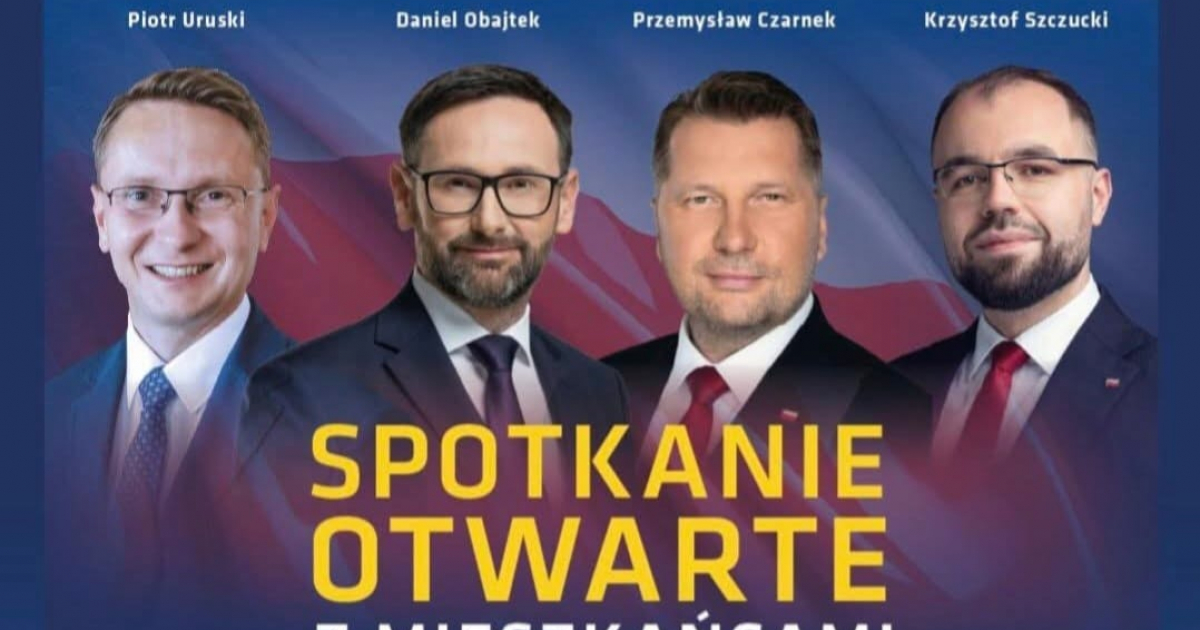 LESKO: Otwarte spotkanie z mieszkańcami już w piątek. Wśród gości znani politycy
