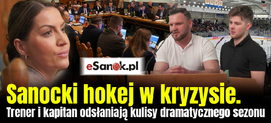 Sanocki hokej w kryzysie. Trener i kapitan odsłaniają kulisy dramatycznego sezonu [VIDEO, ZDJĘCIA]
