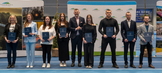 SANOK: Kacper Piech ze stypendium Marszałka Województwa Podkarpackiego [ZDJĘCIA]