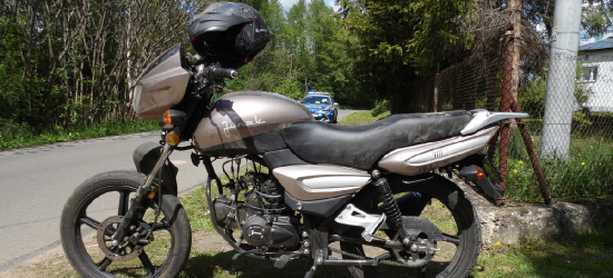 Wypadek w Haczowie. Motocyklista trafił do szpitala