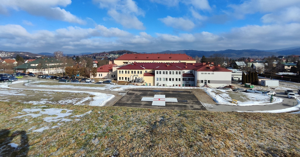 Sanocki szpital z rządowym wsparciem. Ponad 3 mln zł na modernizację lądowiska dla śmigłowców