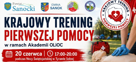 Krajowy Trening Pierwszej Pomocy w Tyrawie Solnej. Nauczą, jak ratować życie