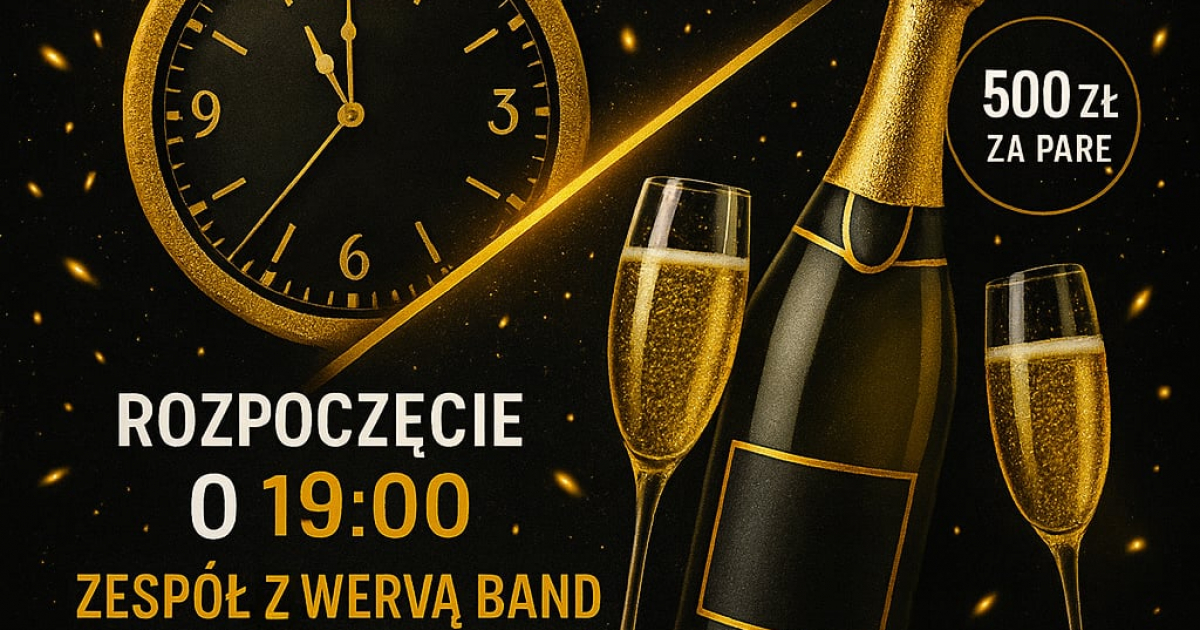 Gminny Ośrodek Kultury w Besku zaprasza na Bal Sylwestrowy