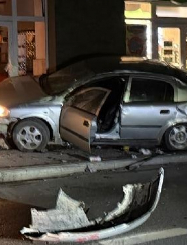 BRZOZÓW: Nocny rajd zakończony na ścianie budynku. Zatrzymano 27-latka, który uciekł z miejsca zdarzenia!