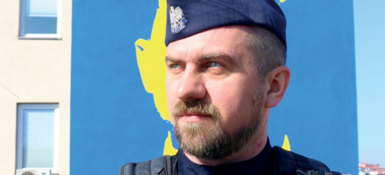 Ukrainiec w polskiej policji. Pomaga rodakom i mówi: Mój kraj nigdy się nie podda!